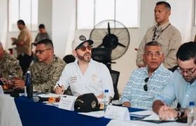 Presidente, MinDefensa y MinInterior, en reunión del Consejo de Seguridad.