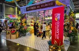 Stand de la Gobernación del Atlántico en Sabor Barranquilla