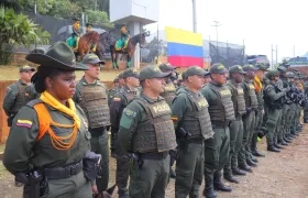 Se realizaron patrullajes en zonas aledañas a donde se desarrollará el acto de posesión.