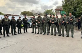 Los uniformados estarán ubicados en puntos estratégicos. 