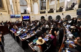 Sesión plenaria del Senado