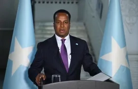 El Ministro de Asuntos Exteriores y Cooperación Internacional de Somalia, Abdisalam Abdi Ali.