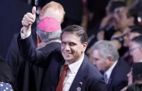 Todd Blanche en la investidura de Abelardo De La Espriella.