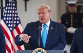 El presidente de Estados Unidos, Donald Trump.