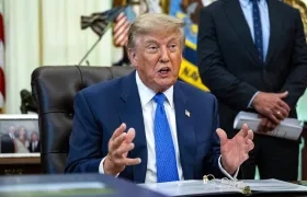 Donald Trump, presidente de los Estados Unidos.