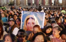 Velatón en Bogotá por víctimas del terremoto