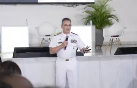 Vicealmirante Carlos Oramas, Comandante Fuerza Naval del Caribe.