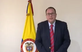 El exviceministro de Defensa, Luis Edmundo Suárez Soto.