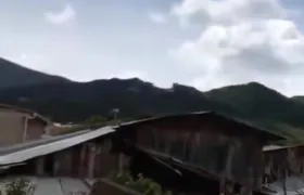 Zona de combate en el Cauca