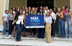 Ana María Aljure, gerente de Ciudad, durante la promoción del programa.
