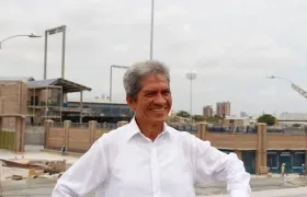 Jesús Díaz, éxárbitro internacional barranquillero. 