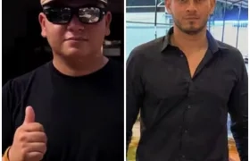 John Sebastián Álvarez Olarte y Jhoan Santiago González Villanova.