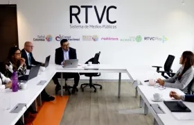 Visita de la Contraloría en RTVC.
