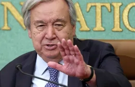 Secretario general de las Naciones Unidas, Antonio Guterres. 