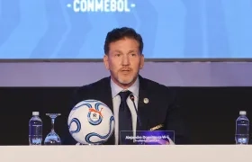 Alejandro Domínguez, presidente de la Conmebol. 