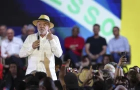 Lula interviene durante la convención nacional del Partido de los Trabajadores (PT).