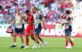Jamal Musiala ya había sufrido un desmayo durante el partido contra el Leipzig.
