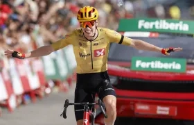 El noruego Andreas Leknessund, ganador de la séptima etapa de la Vuelta a España.