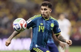 Gustavo Puerta, jugador del Racing de Santander y la Selección Colombia.
