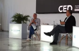 El gobernador del Atlántico, Eduardo Verano, durante su intervención.