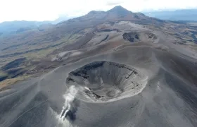 Volcán Puracé, en Cauca.