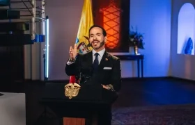 El Presidente de Colombia, Abelardo De La Espriella.