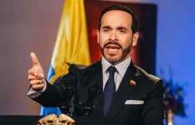 El Presidente de la República, Abelardo De La Espriella.
