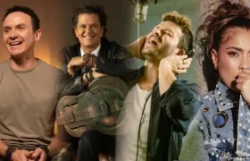 Fonseca, Carlos Vives, Gusi y Karen Lizarazo. 