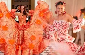 Salwa Maloof Habib, Reina del Carnaval 2027, y María Juliana Olaciregui, Reina del Carnaval de la 44-2027.