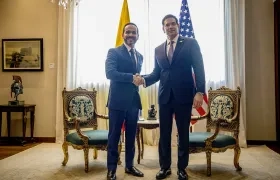 Abelardo De La Espriella y Marco Rubio.