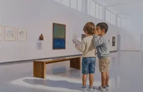 Obra 'Los curadores'. 
