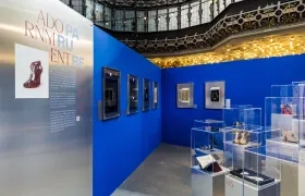 Vista de la exposición que se realiza desde este lunes. 