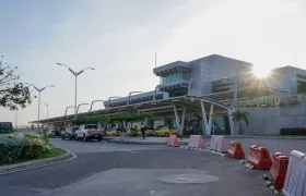 Aeropuerto Ernesto Cortissoz. 