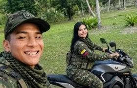 Alias 'Bendito menor' y su pareja, 'La Bebecita'