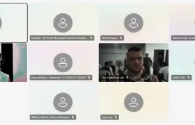 Johnny Insignares Vera y Romer De La Cruz Raga Velásquez en audiencia de imputación de cargos. 