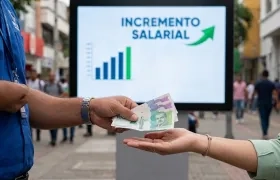 Imagen de referencia de aumento salarial.