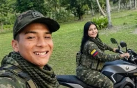 Alias 'Bendito Menor' y su pareja 'La Bebecita'. 