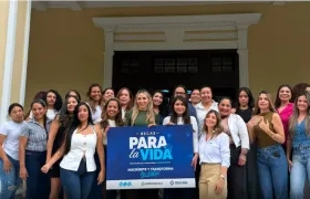 Beneficiarias de la beca en la convocatoria pasada.