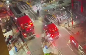 Imágenes de la emergencia.