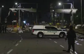 Imagen de un ataque peaje de Cúcuta.