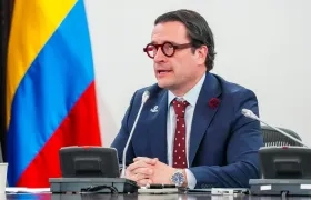El Ministro de Justicia, Iván Cancino.