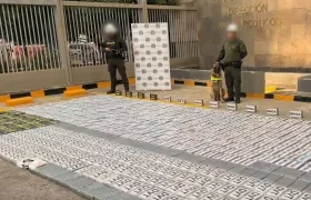 Droga incautada.