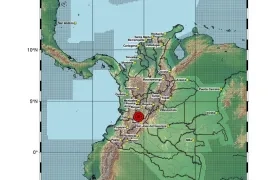 El reporte del Servicio Geológico Colombiano.