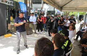 El Alcalde de Barranquilla, Alex Char.