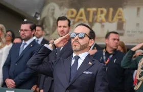 El Presidente Abelardo De La Espriella.