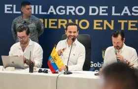 El Presidente Abelardo De La Espriella.