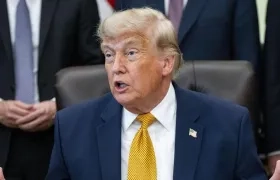 Donald Trump, presidente de Estados Unidos. 