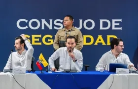 El Presidente Abelardo De La Espriella en el Consejo de Seguridad.