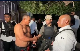 El Presidente Abelardo De La Espriella, en Santa Marta