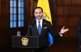 El Presidente Abelardo De La Espriella.
